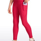 Thermal Fleece Lined Soft Girls Water-Resistant Pocketed Leggings