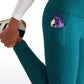 Thermal Fleece Lined Soft Girls Water-Resistant Pocketed Leggings