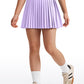 Feathery-Fit Soft Girls Pleated Skirts