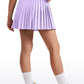 Feathery-Fit Soft Girls Pleated Skirts