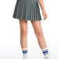 Feathery-Fit Soft Girls Pleated Skirts