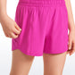 Feathery-Fit Soft Girls Mesh Liner Shorts with Zip Pockets