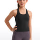 Butterluxe Girls Waist-Length Crewneck Tank Racerback