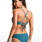 Sunshine Bikini Top Lace Up