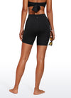 High Rise Lined Swim Shorts 5''