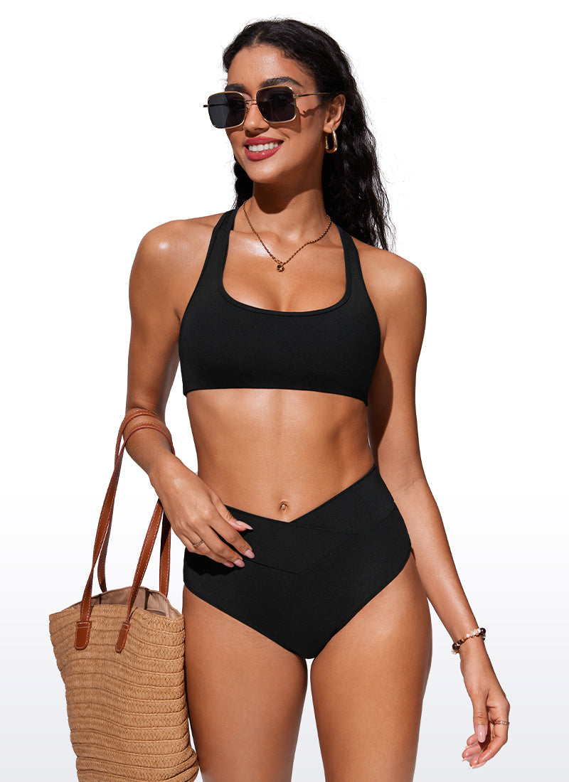 U Neck Bikini Top Racerback