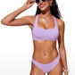 U Neck Bikini Top Racerback