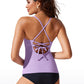 Sunshine Tankini Top Cross Back