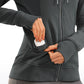 Cotton Terry Full Zip Hoodies Thumb Holes