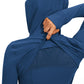 Butterluxe Full Zip Pocketed Hoodies Thumb Holes