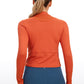 SoftEase Half-Zip Cropped Pullover