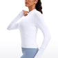 LuxeMove Cropped Thumbhole Top