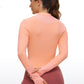 LuxeMove Cropped Thumbhole Top