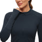 LuxeMove Cropped Thumbhole Top