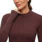 LuxeMove Cropped Thumbhole Top