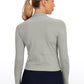 LuxeMove Cropped Thumbhole Top