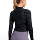 SoftEase Half-Zip Cropped Pullover