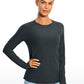 Soft Heather Long Sleeves Thumbholes