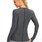 Soft Heather Long Sleeves Thumbholes