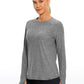 Soft Heather Long Sleeves Thumbholes