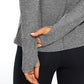 Soft Heather Long Sleeves Thumbholes