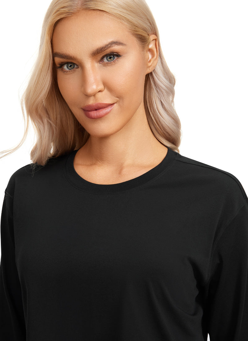 SoftTouch Cropped Long Sleeve