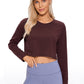 SoftTouch Cropped Long Sleeve