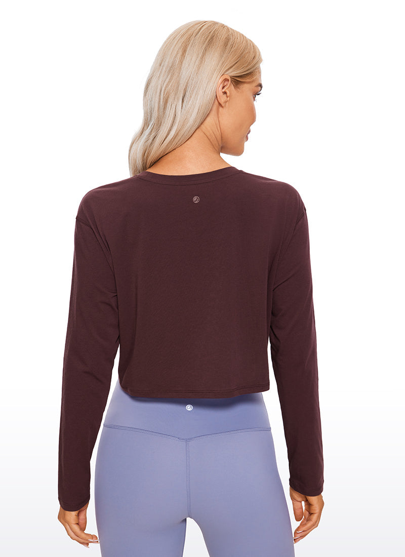 SoftTouch Cropped Long Sleeve