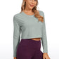 SoftTouch Cropped Long Sleeve