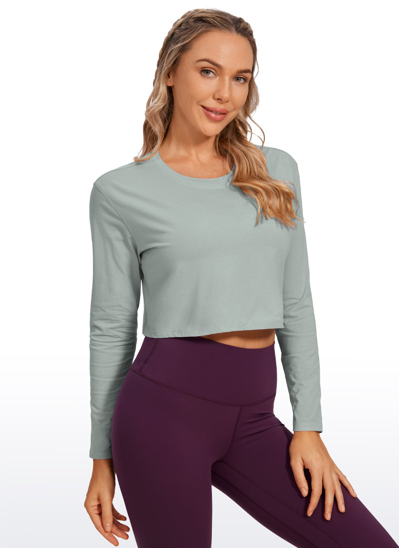 SoftTouch Cropped Long Sleeve