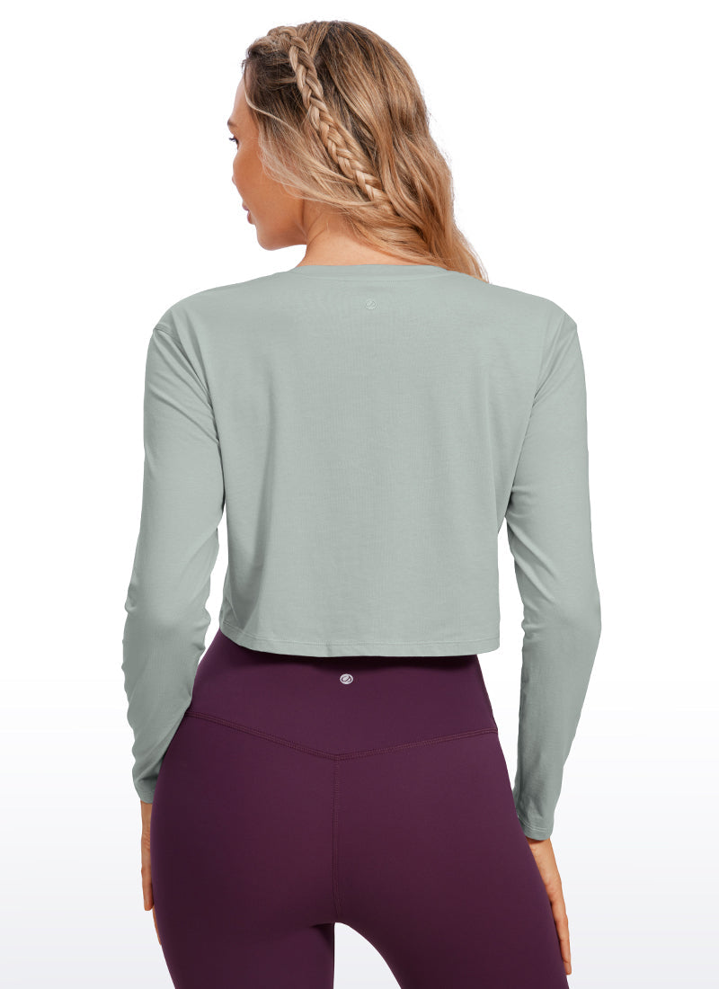 SoftTouch Cropped Long Sleeve