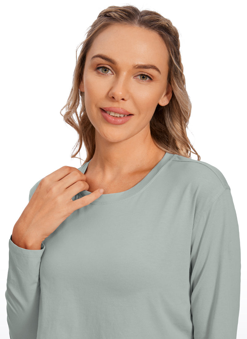 SoftTouch Cropped Long Sleeve