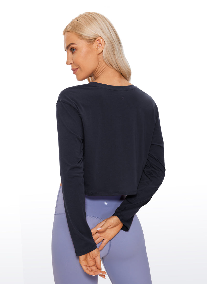 SoftTouch Cropped Long Sleeve