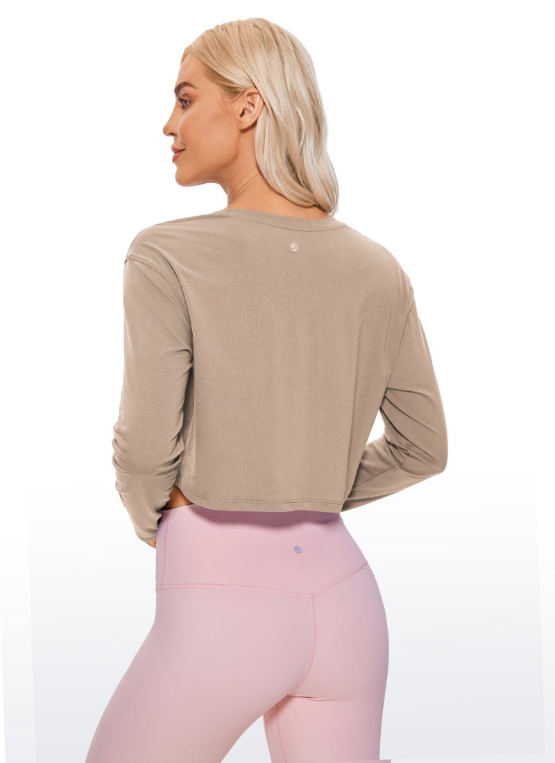 SoftTouch Cropped Long Sleeve