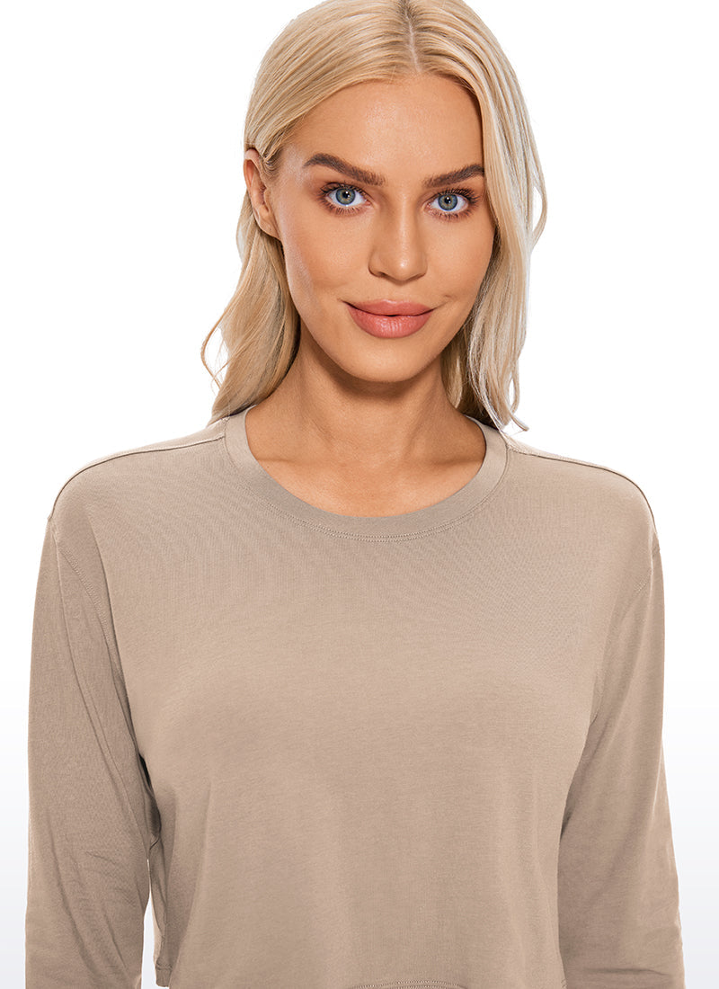 SoftTouch Cropped Long Sleeve