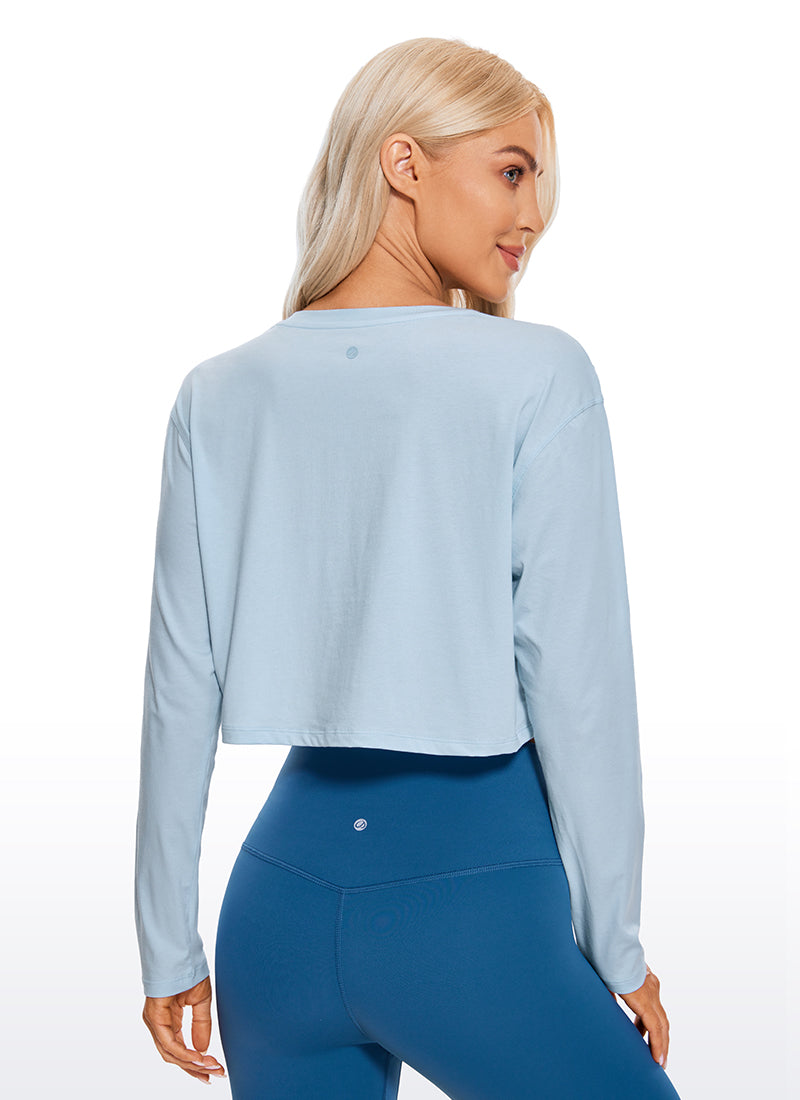 SoftTouch Cropped Long Sleeve