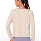 UPF 50+ Lightweight Heather Cropped Long Sleeves