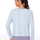 UPF 50+ Lightweight Heather Cropped Long Sleeves