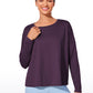 UPF 50+ Lightweight Heather Cropped Long Sleeves