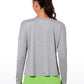 UPF 50+ Lightweight Heather Cropped Long Sleeves