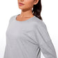 UPF 50+ Lightweight Heather Cropped Long Sleeves