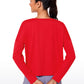 UPF 50+ Lightweight Heather Cropped Long Sleeves