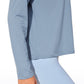 UPF 50+ Lightweight Heather Cropped Long Sleeves