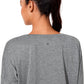 UPF 50+ Lightweight Heather Cropped Long Sleeves