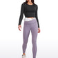 Seamless Ribbed Double Lined Cropped Long sleeves