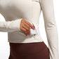 Butterluxe Half-Zip Long Sleeve Cropped