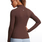 Butterluxe Full Zip Long Sleeves with Thumb Holes