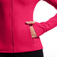 Butterluxe Full Zip Long Sleeves with Thumb Holes