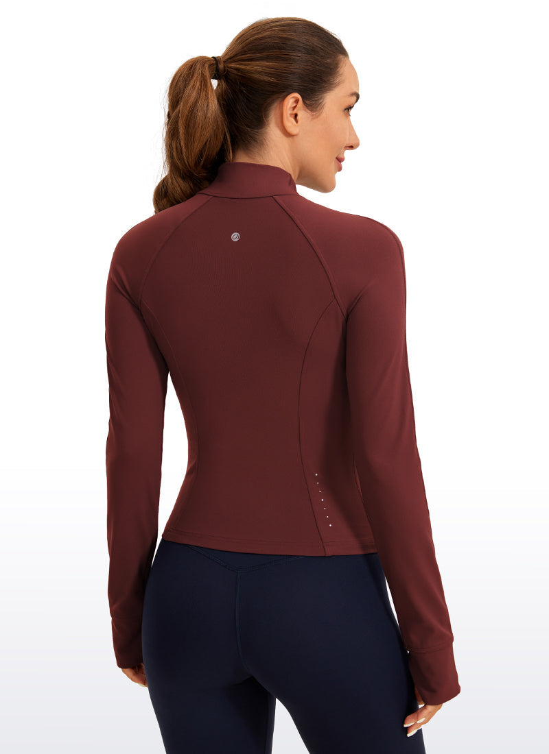 Butterluxe Waist-Length Full Zip Jackets