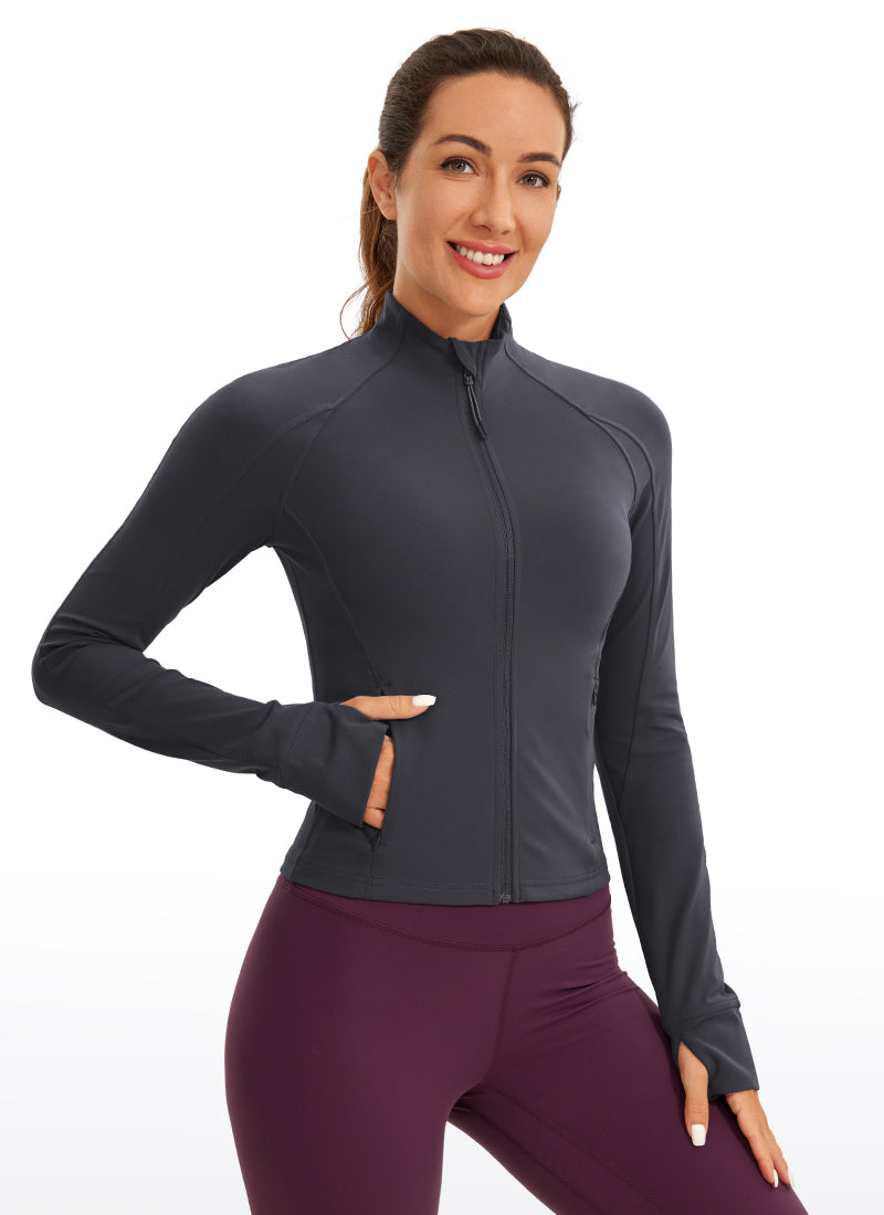 Butterluxe Waist-Length Full Zip Jackets